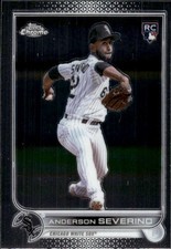 2022 Topps Chrome Update Anderson Severino #USC22 Chicago White Sox 34L