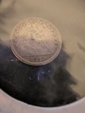 1857 Seated Liberty Half Dime