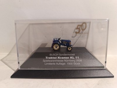 Busch Messe 2008 , Traktor Kramer KL 11 , in Vitrine, Spur H0, 1:87