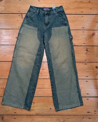 Damen Jeans Edikted XS Low Rise Contrast