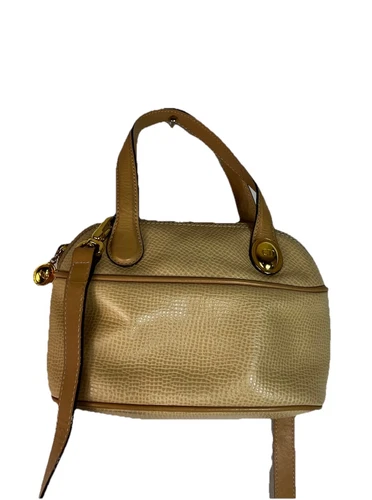 Sac bandoulière Christian Dior vintage couleur beige/jaunâtre