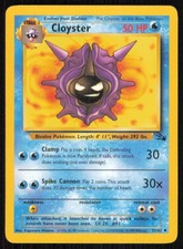Cloyster 32/62 Uncommon Fossil Pokemon Unlimited Lightly Played on eBay