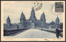 49725 N°270 temple d'angkor vat cambodge cambodia Exposition coloniale Paris 193