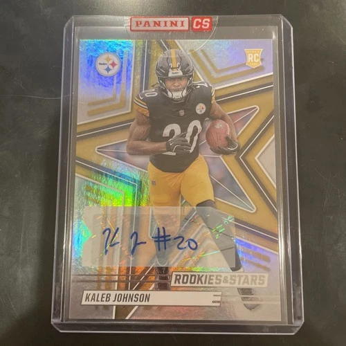 2025 Panini Absolute Kaleb Johnson Base (RAW)