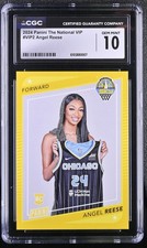 CGC 10 GEM MINT 2024 Panini The National #VIP2 Angel Reese Chicago Sky
