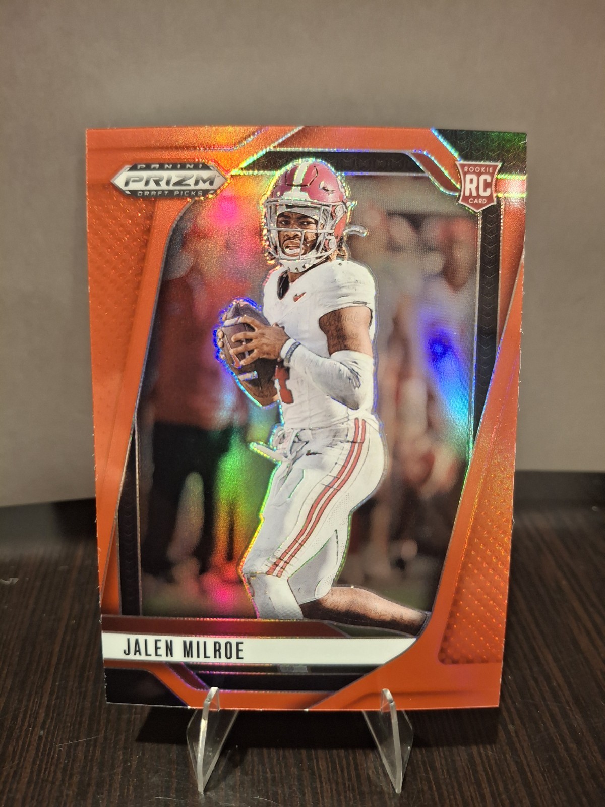 2025 Panini Prizm Draft #5 Jalen Milroe Red Prizm /399 🔥 Alabama / Seahawks