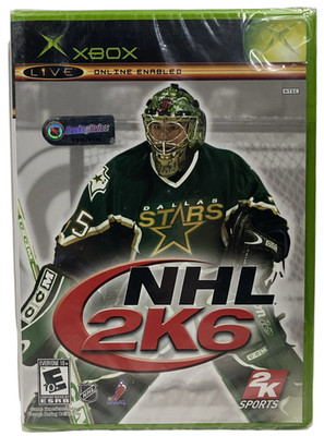 NHL 2K6 Microsoft Xbox 2005 Video Game BRAND NEW FACTORY SEALED 2006 Hockey