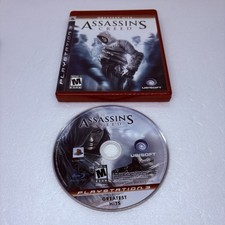 Assassins Creed PS3 Greatest Hits Playstation 3 Complete Box Manual 35