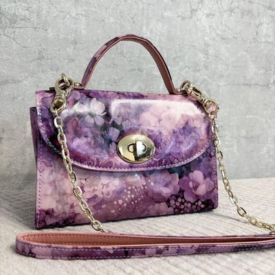 FRUTTI DI BOSCO Alice Magic Hour Handbag Pink Used Authentic