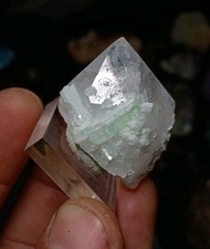 26 Gram Green Tourmaline On Quartz Minas Gerias Brazil