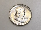 1948-D 50C FRANKLIN SILVER HALF DOLLAR CH/GEM BU