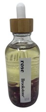Brookstone 4 OZ ROSE Multi Use Oil Enriched w/ Rosehip Almond + Avocado Oil NEW