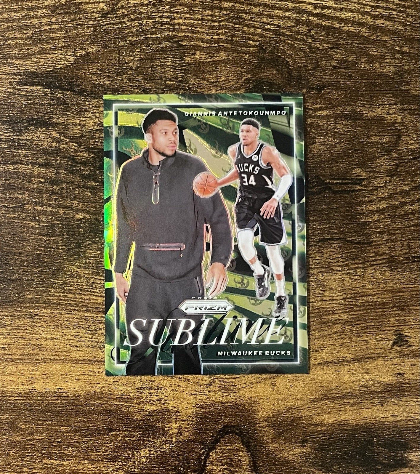 2024 Prizm Basketball Giannis Antetokounmpo Sublime SSP #9 - Ultra Rare Case Hit