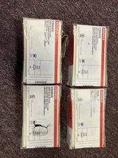 Lot Of Four New Wiremold V3043GE Ivory Duplex Grounding Receptacle Covers