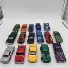 Vintage Mattel Hot Wheels Classic Sports Cars Diecast Models Toy - Lot of 16