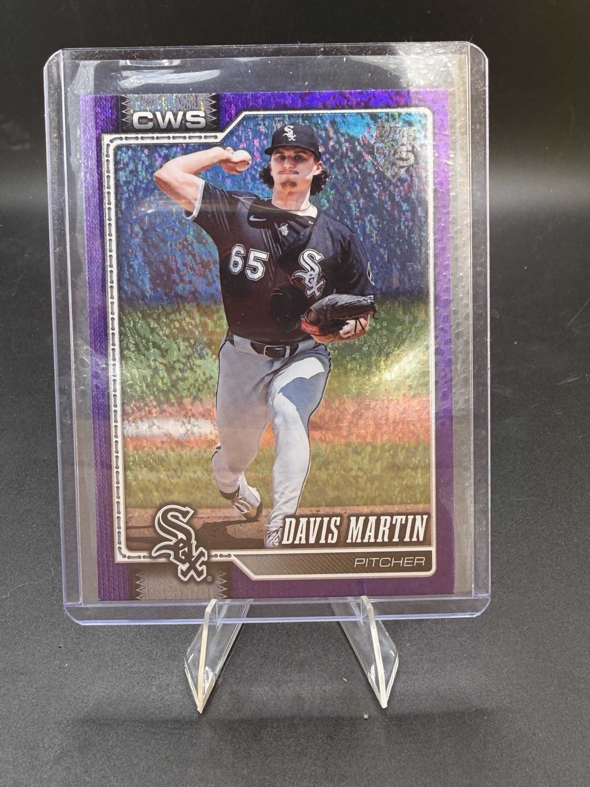 2026 Topps Series One Davis Martin Purple Foil /250 Chicago White Sox