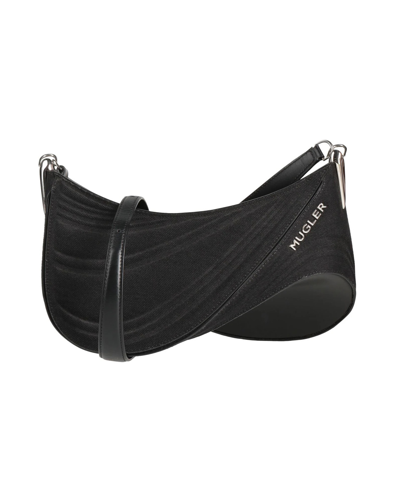 Mugler - Women - Denim Crossbody bag - Black 276290₽