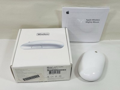 Apple A1197 (MA272LL/A) Wireless Bluetooth Mighty Mouse In Box