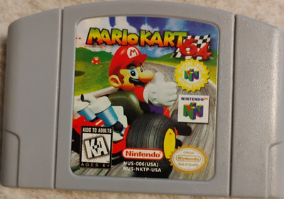 Nintendo Mario Kart 64 Nintendo 64 Multiplayer Racing Game NTSC-U/C
