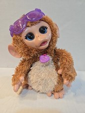 FurReal Friends Baby Cuddles My Giggly Monkey Pet Plush Interactive Toy Works