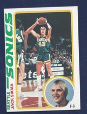 RAZOR SHARP PACK FRESH  1978 TOPPS BASKETBALL #117 JACK SIKMA ROOKIE .99 SH Y510