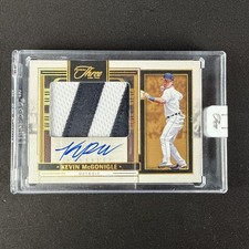 Kevin McGonigle Rookie Jersey Auto 2024 Three and Two Baseball Gold /10 #PJA-KMC