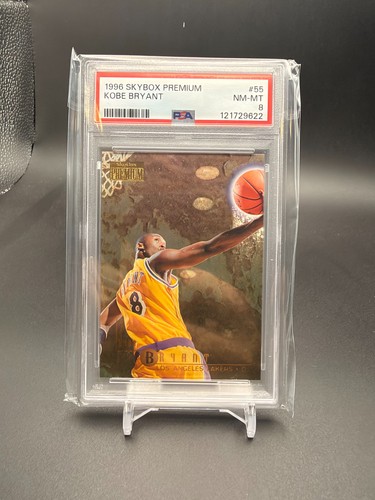 1996-97 Skybox Premium - Kobe Bryant #55 (RC) PSA 8