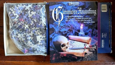 Vintage BePuzzled Mystery Story Jigsaw Puzzle ''Glenmore Haunting'' 1992