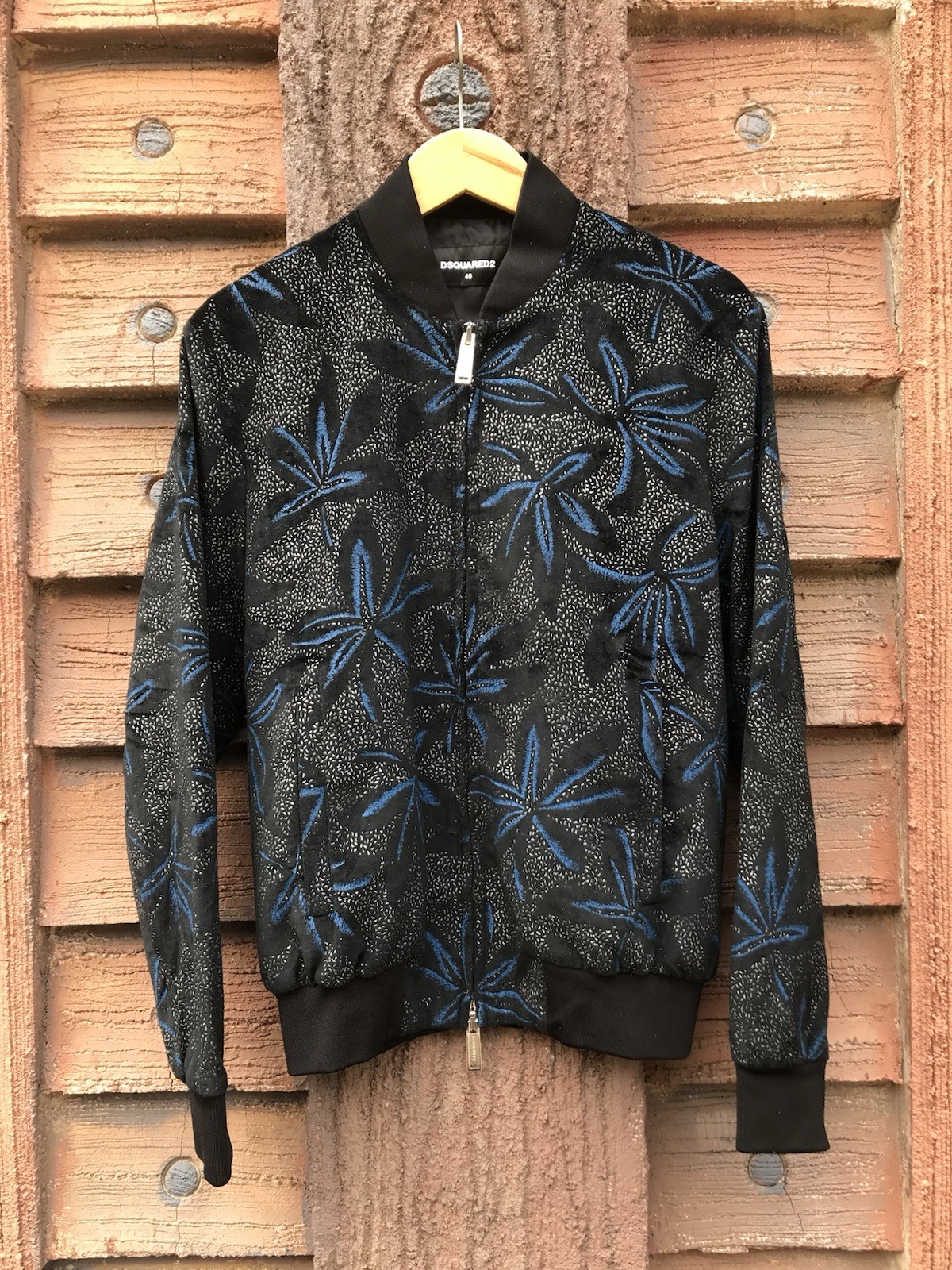 Dsquared2 Floral Pattern Bomber Jacket - image 1