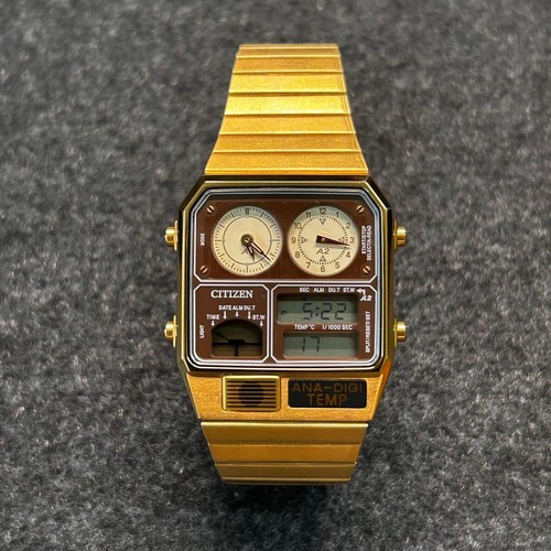 Citizen 8989-S116872 JG2103-72X Chronographe Quartz Acier Inoxydable Mens Montre - Photo 1 sur 10