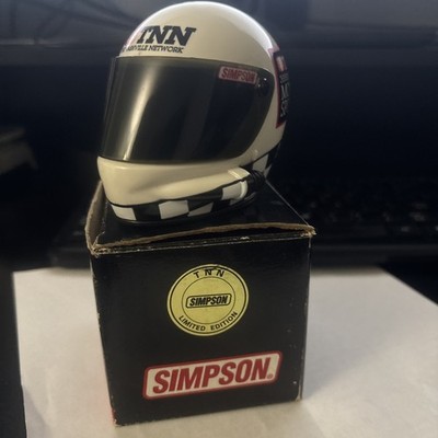 Simpson Mini Helmet Limited Edition - ultra rare TNN thunder nascar Simpson