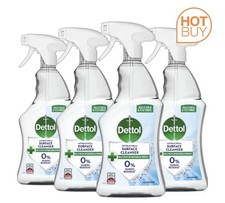 Dettol Disinfectant Antibacterial Surface Cleanser 4 x 750ml Pack