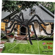 Halloween Decorations Outdoor and Indoor,200" Halloween Spider Web with 59"