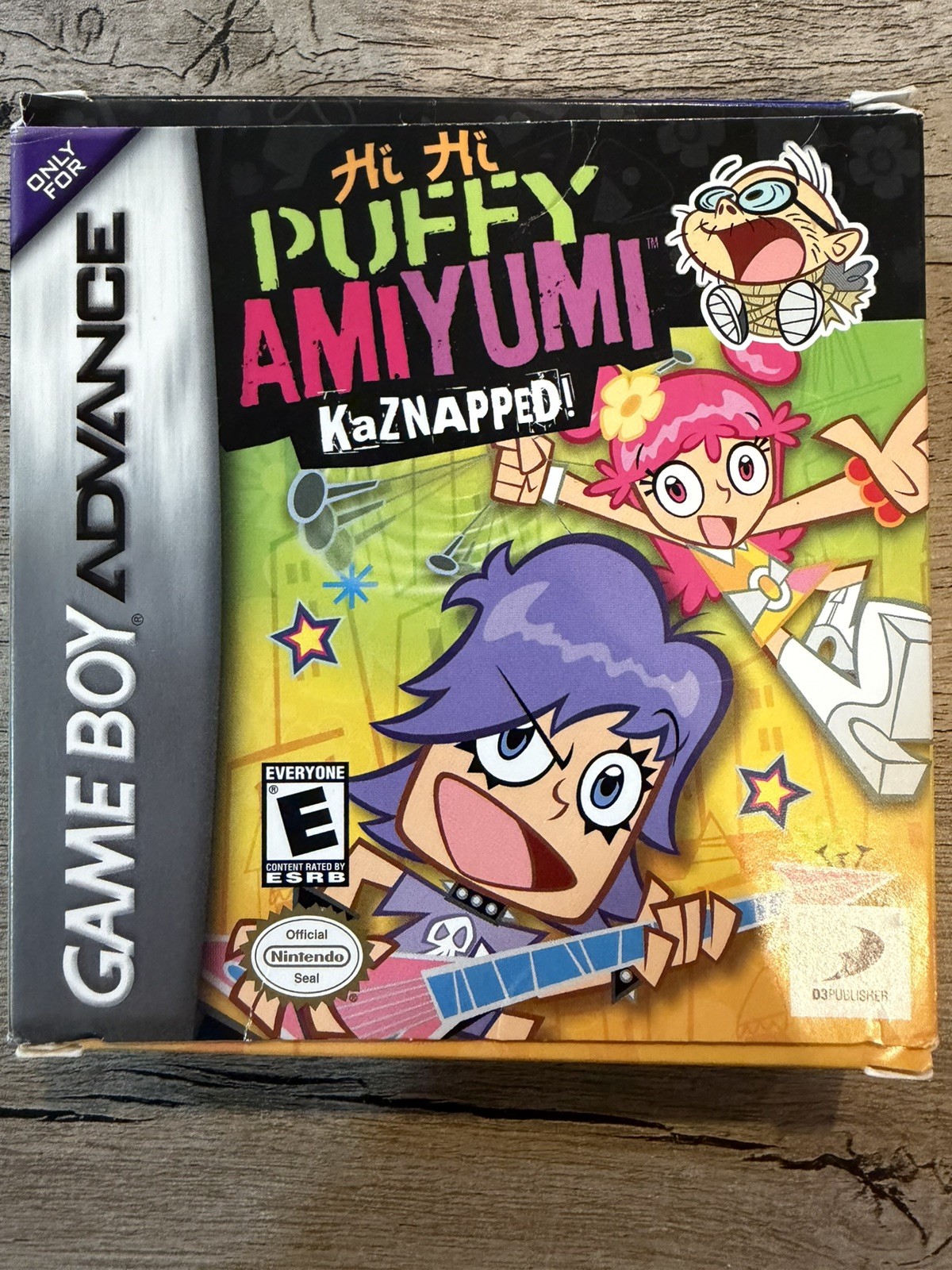 Hi Hi Puffy AmiYumi: Kaznapped!; CIB (Nintendo Game Boy Advance, 2005)