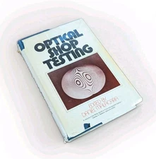 Vintage Textbook: 1978 Optical Shop Testing by Daniel Malacara, Dust Jacket