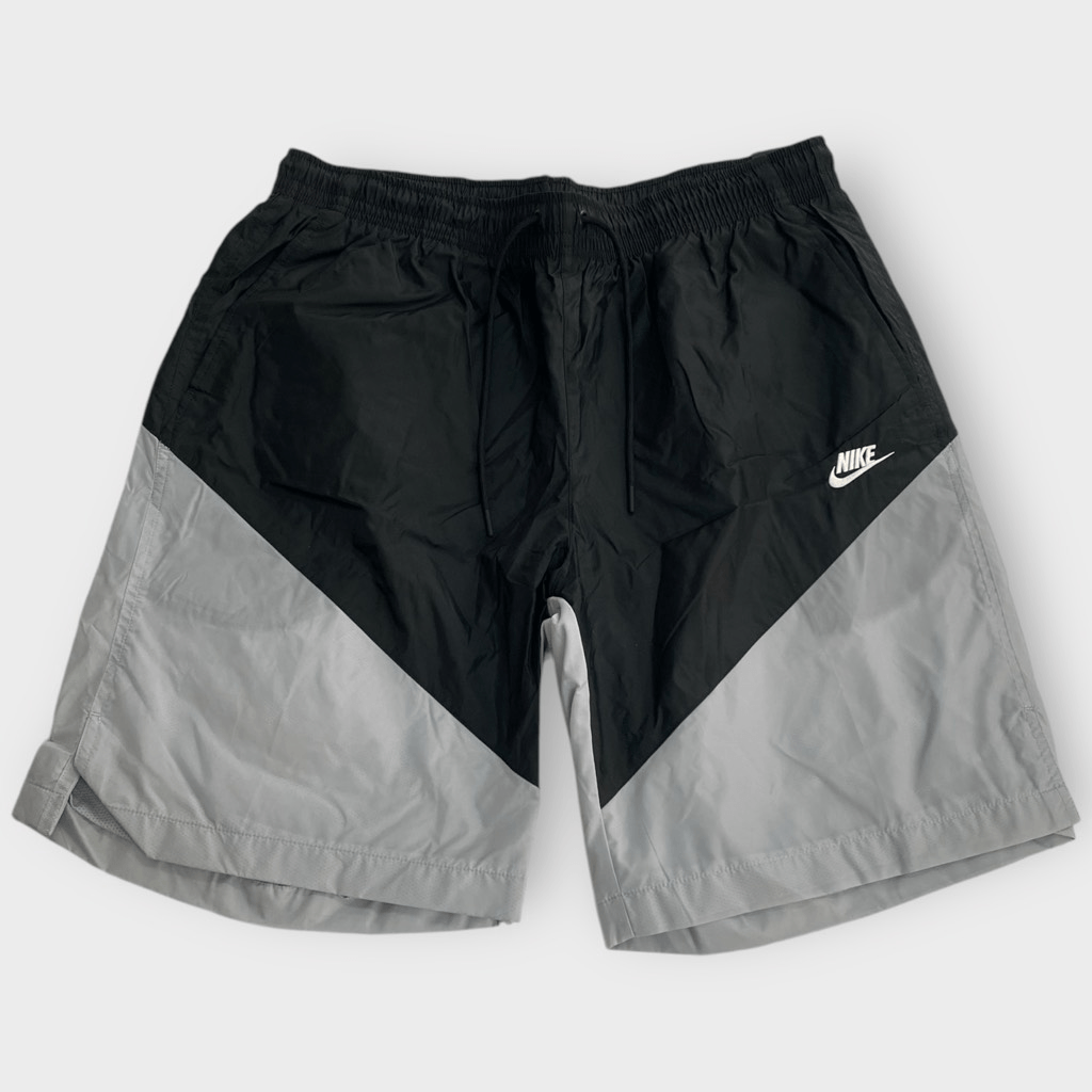 Nike Sportswear Windrunner Track Shorts Black/Grey AR2424-010 Mens