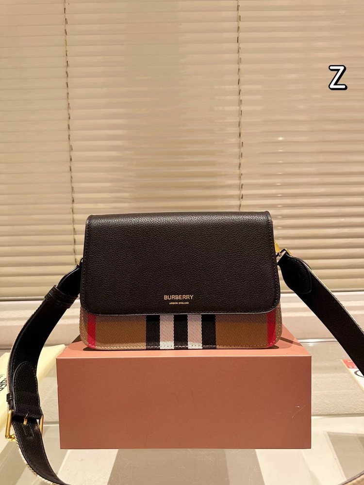 Burberry Plaid Bag Shoulder Bag Women's Bag
