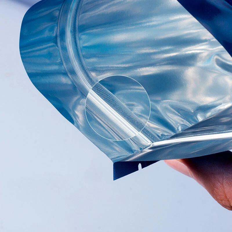 Multicolor Zip Seal Mylar Foil Stand-Up Bags Resealable Zipper Lock Pouches - Image 2 of 4