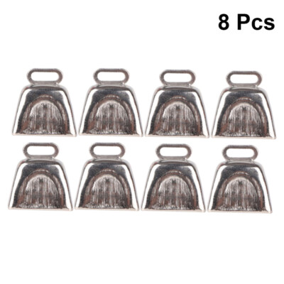 8 PC Calling Bells With Handle New Years Eve Horns Kids