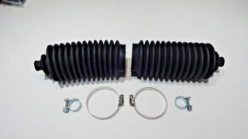 New Pair Steering Rack Bellow Boots w Metal Clamps MGB 1963-1980 Made in UK
