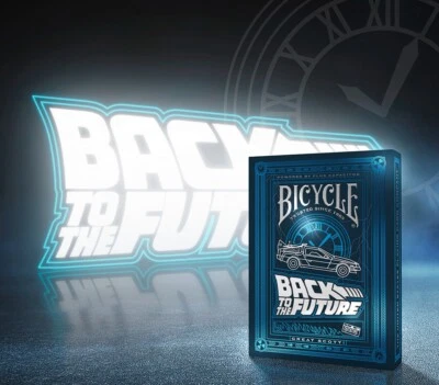 Bicycle Official BACK TO THE FUTURE Playing Cards. Deck/Poker/Magic/Magician