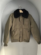 Penfield Womens Padded 60/40 Flight Jacket Coat With Fur Collar Size Small