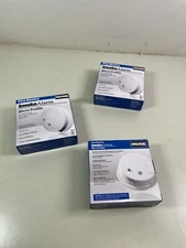 Lot of 3 Fire Sentry Small Smoke Detector Alarm Micro Profile i9040E
