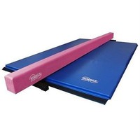 8' Balance Beam W/ 6 Base (pink) 8' Balance Beam W/ 6 Base (pink)