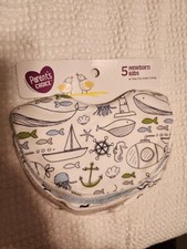 Parent's Choice Water Resistant Bibs 5 Pack Infant Baby Boys NWT
