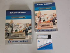 EASY SCRIPT word processor Utility software Vintage Commodore 64