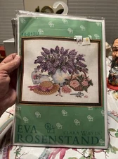 Wichelt Eva Rosenstand / Clara Weaver Cross Stitch Kit Flowers Hat Base #14-013U