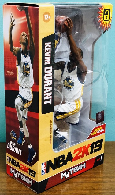 McFarlane KD Kevin Durant NBA 2K19 Warriors Brooklyn Nets Action Figure MVP 2019 | eBay