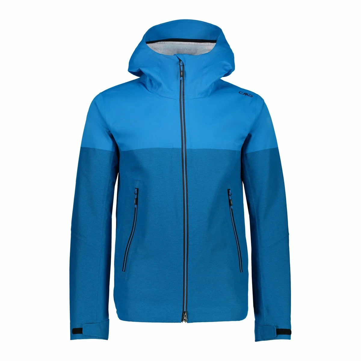 CMP Running Jacket One Jacket Fix Hood Blau Waterproof Breathable