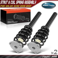 2x Front LH & RH Complete Strut & Coil Spring Assembly for Volvo XC90 2016-2017